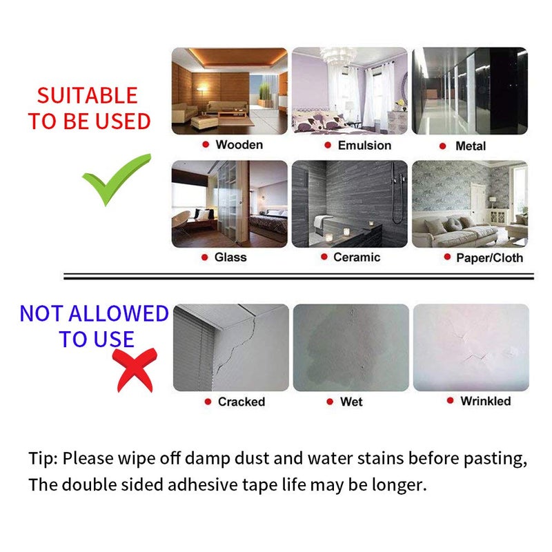 Kaisiking 2mm / 3mm / 5mm / 10mm x 25M Clear Heat Resistant Double Sided Tape Strong Adhesive Tape for Cell Phone, iPhone iPad, iMac, Electronic LCD Touch Screen Repair - Image 5